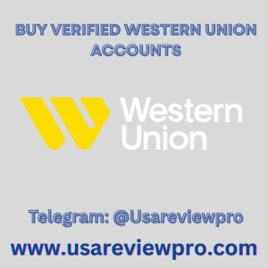 Buy Verified Western Union Accounts